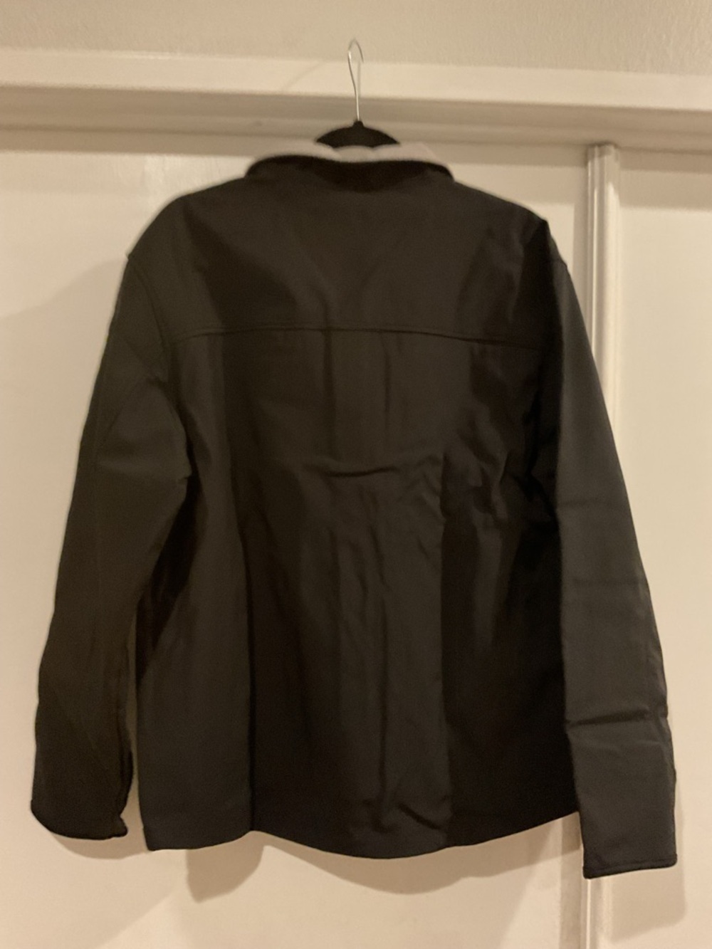 Port Authority Black Jacket with Gray Contrast Collar WM - Picture 4 of 6
